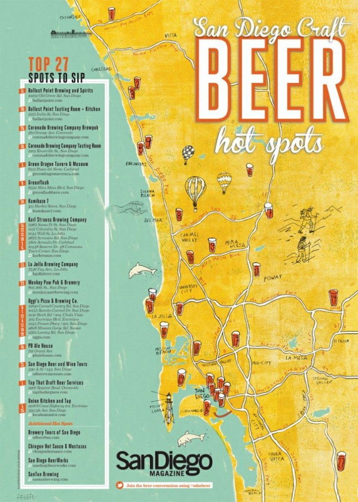 Check out all the events going on for Craft Beer Month in SD! 91X FM