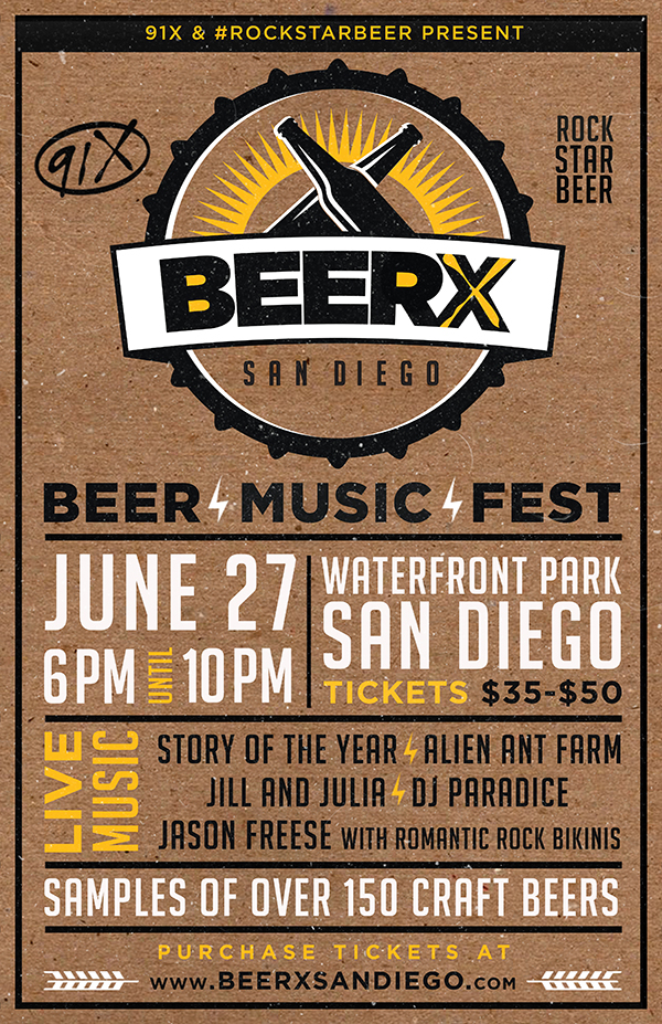 Beer X San Diego 91X FM
